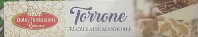 Torrone friabile alle mandorle