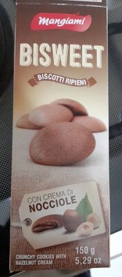 Bisweet biscotti ripieni front packaging