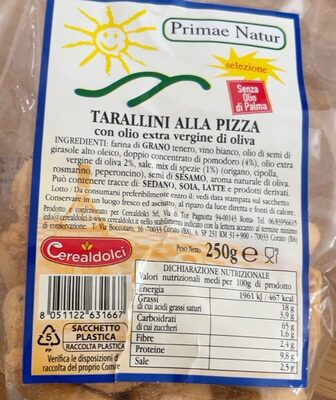 Tarallini alla pizza