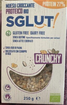 Muesli croccante proteico bio