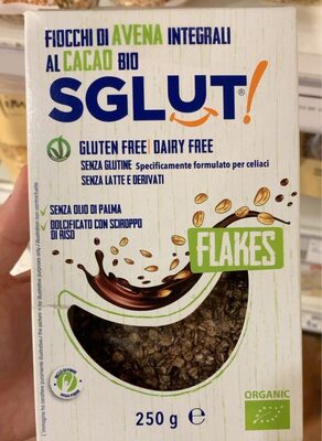 Fiocchi di avena integrali al cacao bio