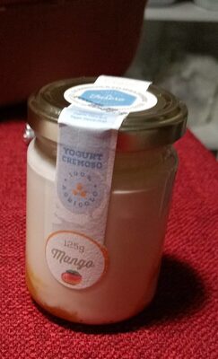 Yogurt cremoso al mango