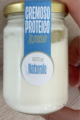 Yogurt cremoso proteico naturale