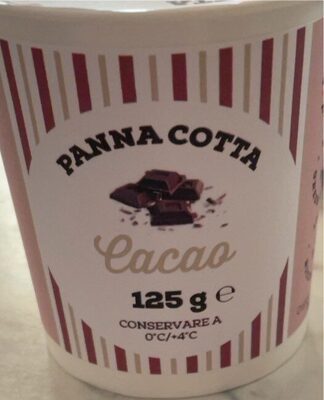 Panna cotta cacao