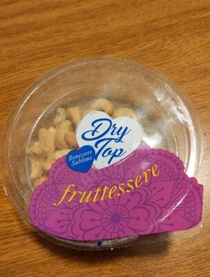 Fruttessere - anacardi tostati e salati front packaging