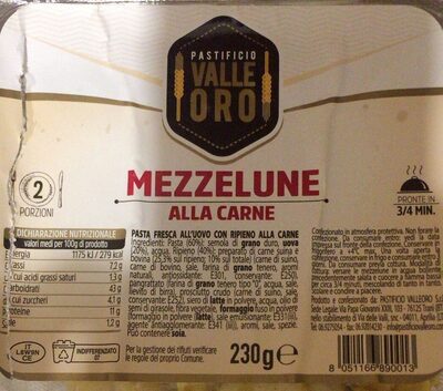 Mezzelune alla carne