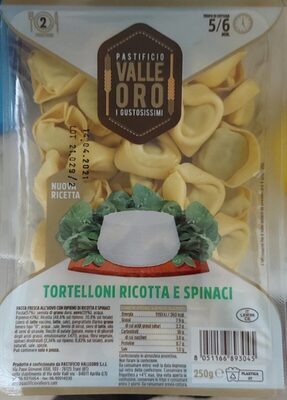 Tortelloni ricotta e spinaci