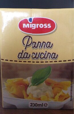 Panna da cucina front packaging