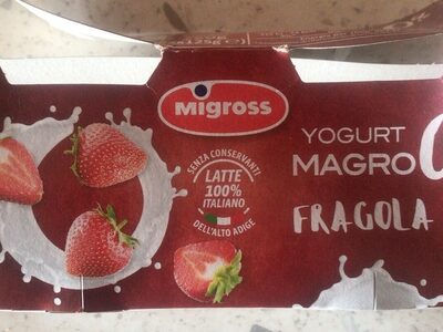 Yogurt alle fragole