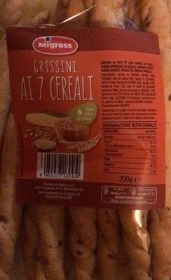 Grissini ai 7 Cereali