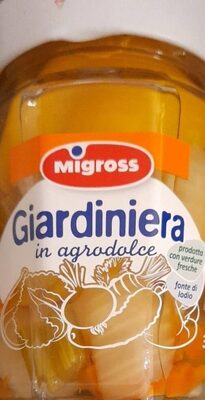 Giardiniera front packaging