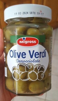 Olive verdi denocciolate