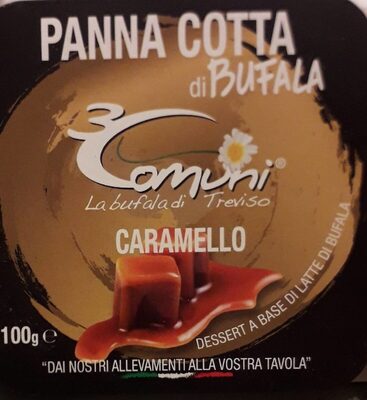 Panna cotta di bufala al caramello