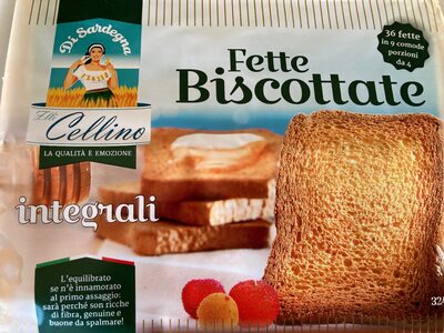 Fette biscottate integrali