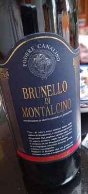 Brunello di Montalcino front packaging