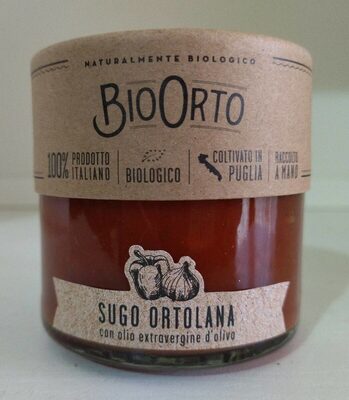 Sugo ortolana front packaging
