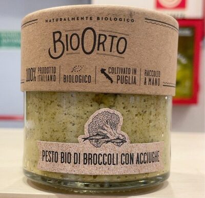Pesto Bio of broccoli