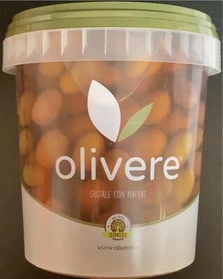 Olive nere Leccino in salamoia front packaging