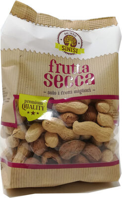 Misto frutta secca tostata front packaging