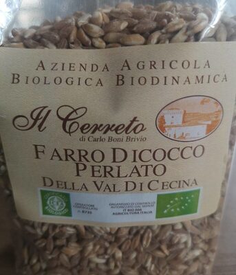 Farro Dicocco perlato Il Cerreto front packaging