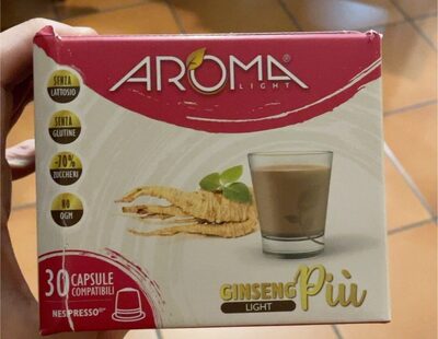 Ginseng più light front packaging