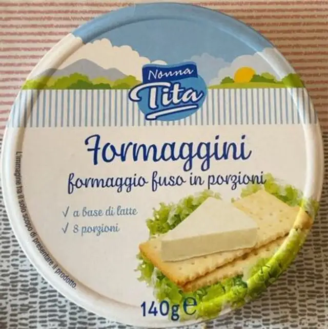 Formaggini front packaging
