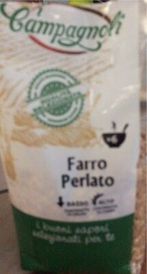 Farro perlato front packaging