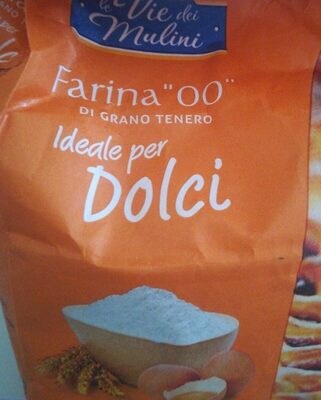 Farina 00 di grano tenero ideale per dolci
