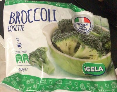 Broccoli rosette front packaging