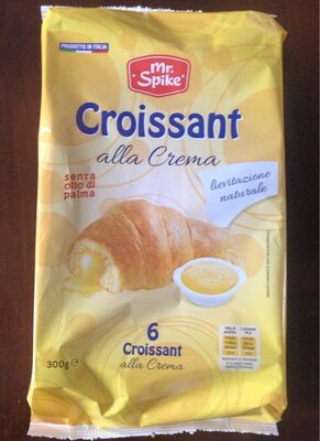 Croissant alla crema