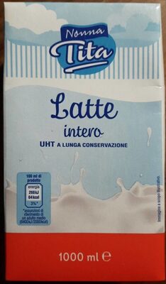 latte intero UHT front packaging