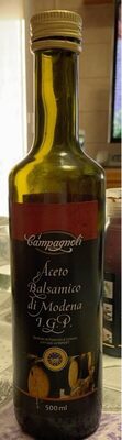 Aceto balsamico front packaging