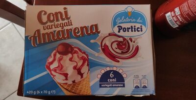 Coni variegati amarena