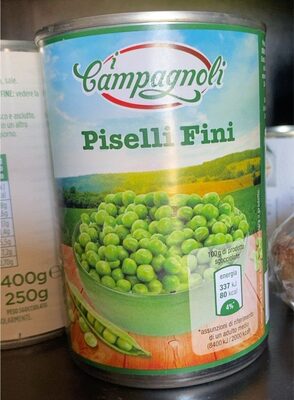 Piselli front packaging