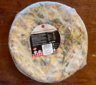 Pizza rustica salsiccia e friarielli