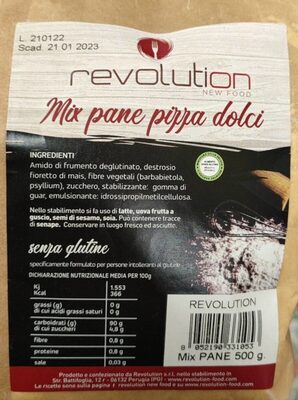 mix pane pizza dolci Revolution