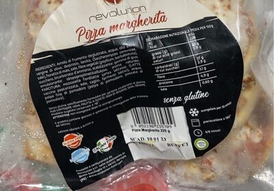 Pizza Margerita front packaging