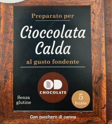 Cioccolata calda fondente front packaging