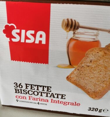Fette biscottate con farina integrale