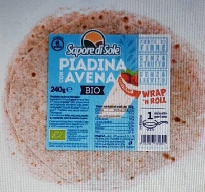 Piadina con avena