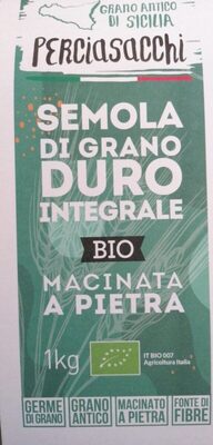 Semola di Grabo duro integrale Bio