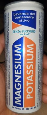 Bevanda magnesio potassio front packaging