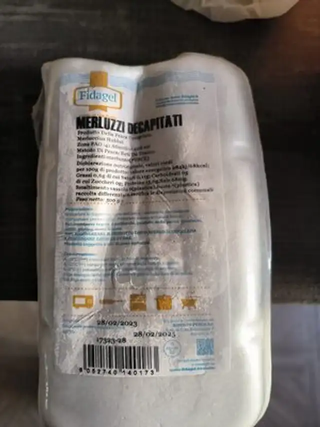 Unknown ingredients label