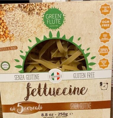 Fettuccine senza glutine front packaging