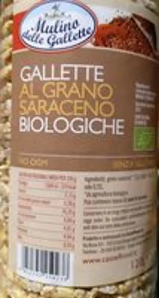 Gallette al grano saraceno