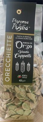Orecchiette grano duro con orzo