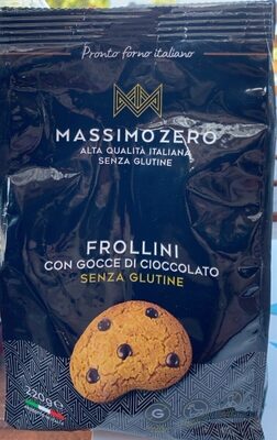 Frollini con gocce di cioccolato