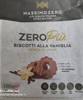 Zero più biscotti alla vaniglia senza glutine