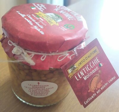 Lenticchie molisane front packaging