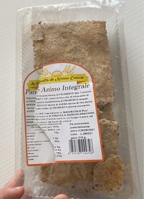 Pane Azimo Integrale